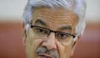 Pakistani Defence Minister Khawaja Muhammad Asif