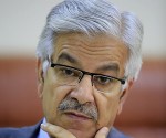 Pakistani Defence Minister Khawaja Muhammad Asif